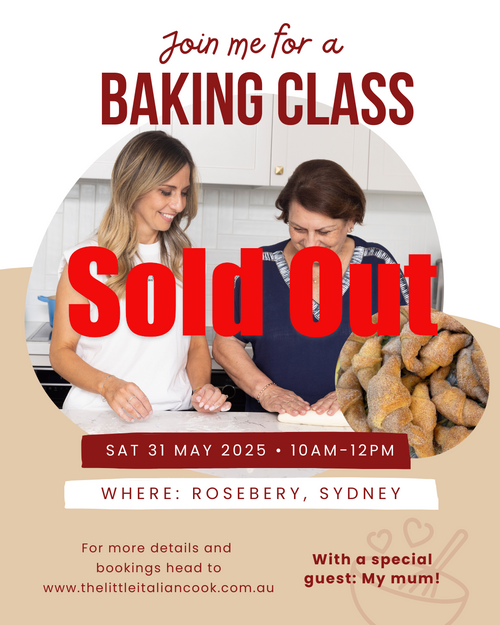Baking Class 31st May 2025
